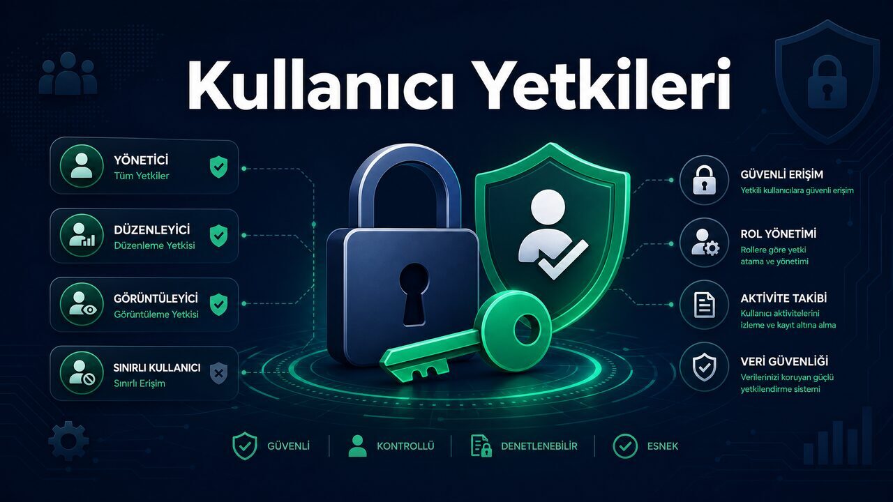 Kullanıcı Yetkileri — Saypol Yönetim Panelinde Doğru Erişim Seviyelerini Belirleyin